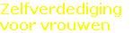 Zelfverdediging 
voor vrouwen