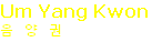 Um Yang Kwon 
음 양 권